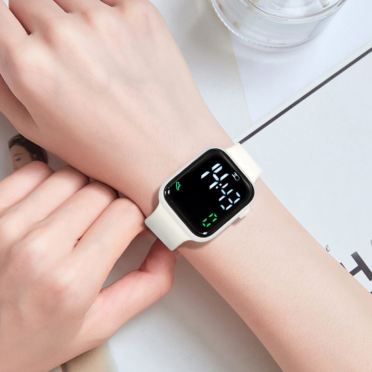 New 2PCS Student Minimalist Sm - đánh giá và giá Smartwatch Icon