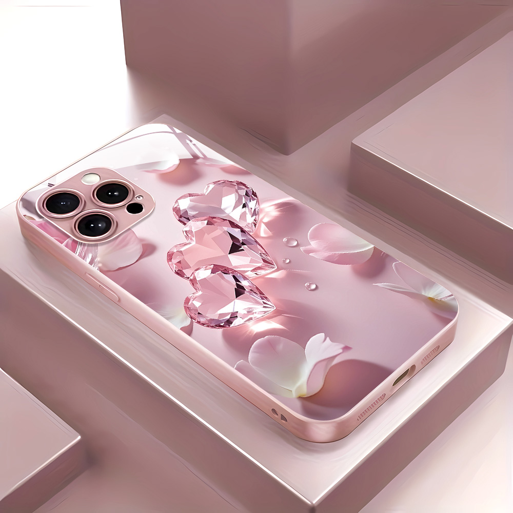 Pink Butterfly Tempered Glass  - đánh giá và giá Screen Protector Film