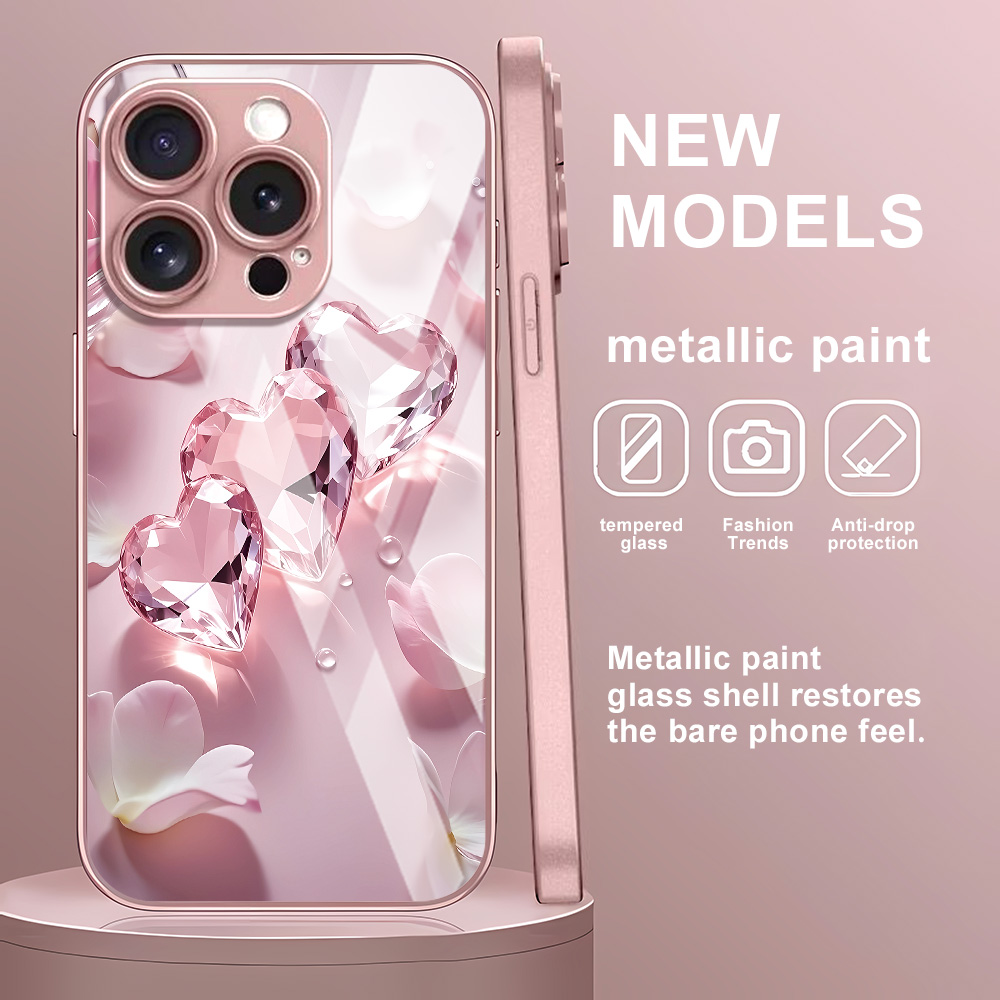 Pink Butterfly Tempered Glass  - đánh giá và giá Screen Protector Film
