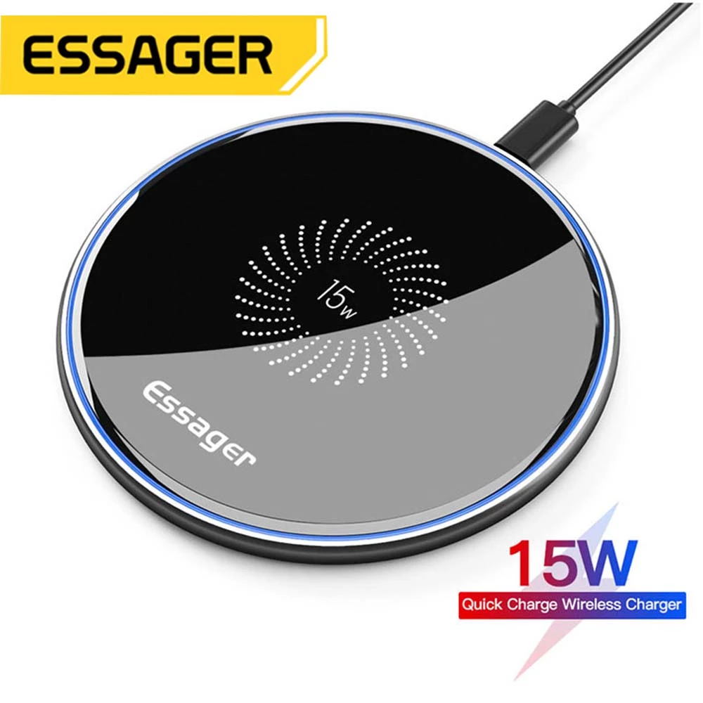 Essager 15W Fast Wireless Char - đánh giá và giá Wireless Charger Watch