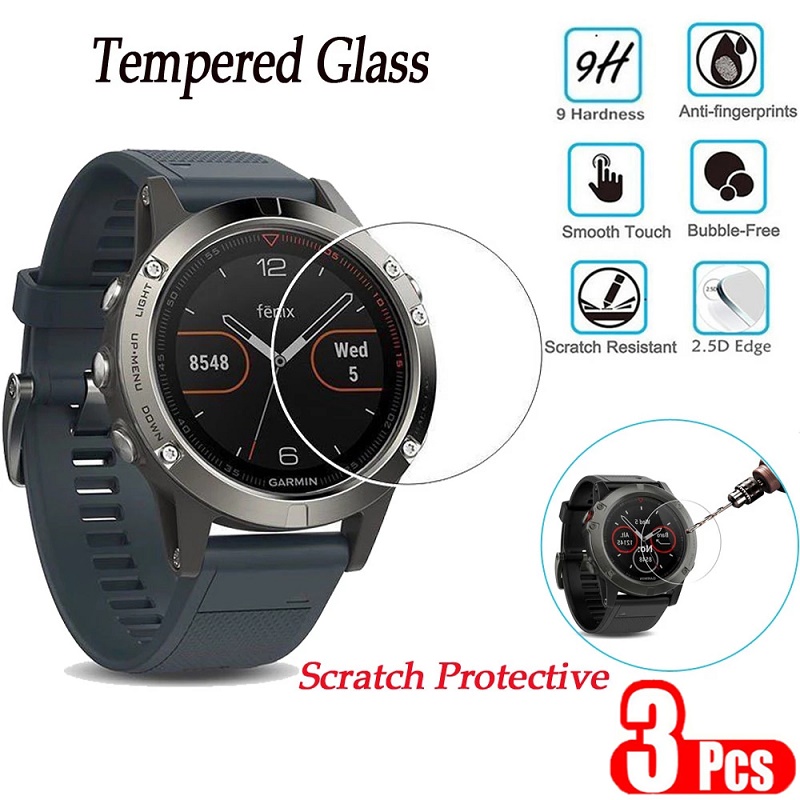 3pcs 9H Premium Tempered Glass - đánh giá và giá Garmin Smartwatch Accessories