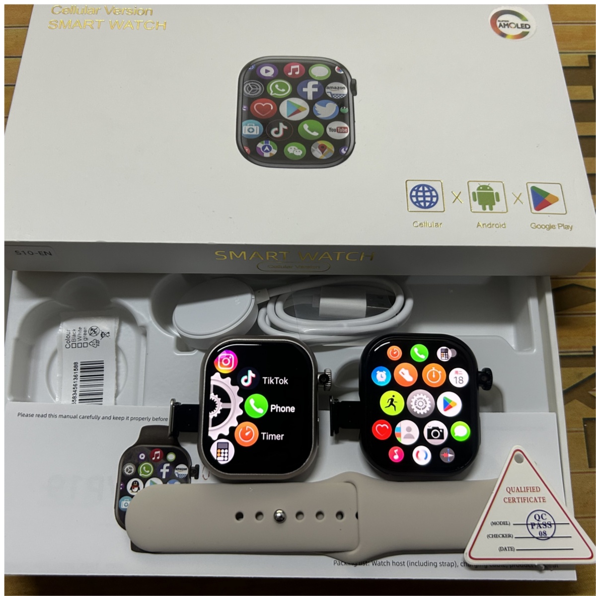 5G Smart Watch S10 Series Andr - đánh giá và giá Smartwatch Instagram