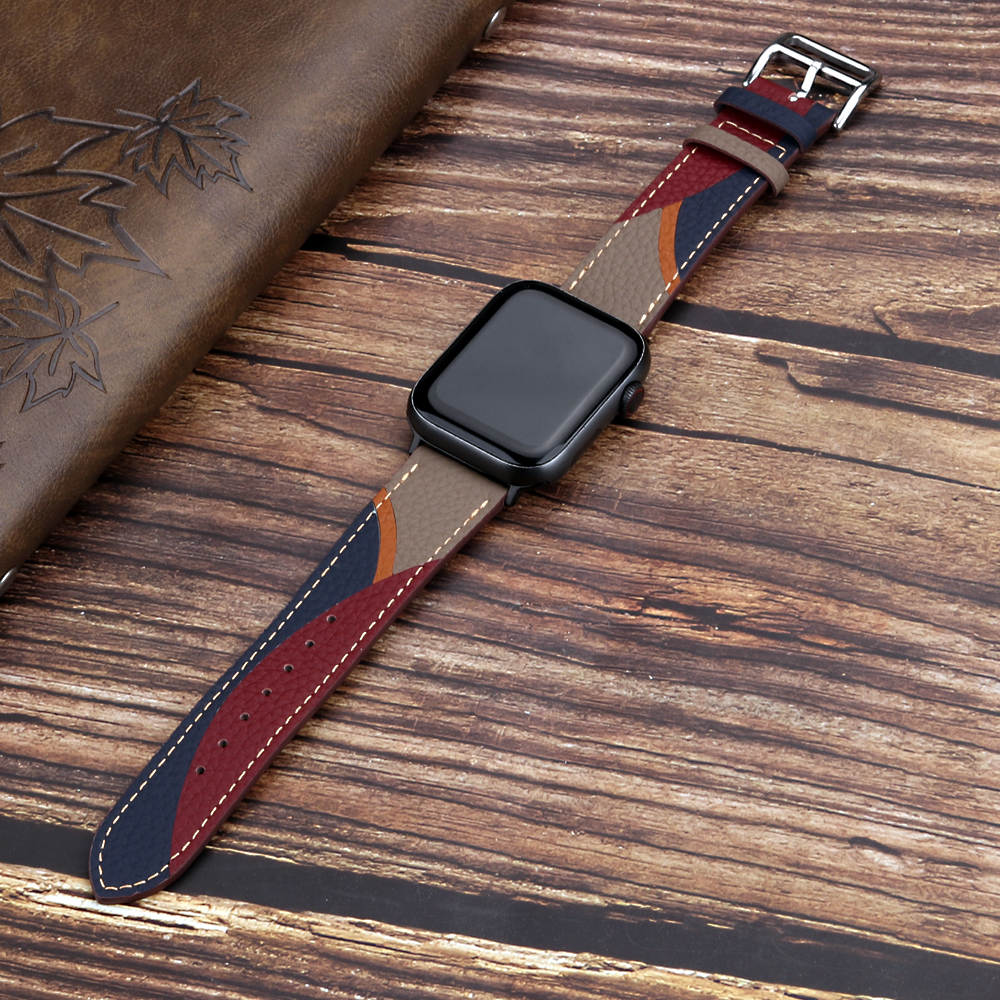 Genuine Leather Strap for Appl - đánh giá và giá Smartwatch Accessories Shop