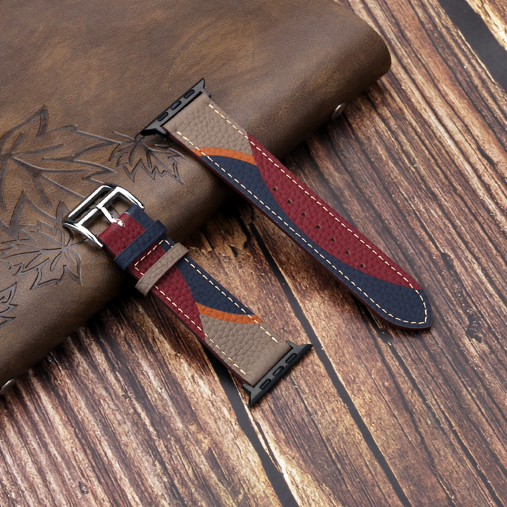Genuine Leather Strap for Appl - đánh giá và giá Smartwatch Accessories Shop