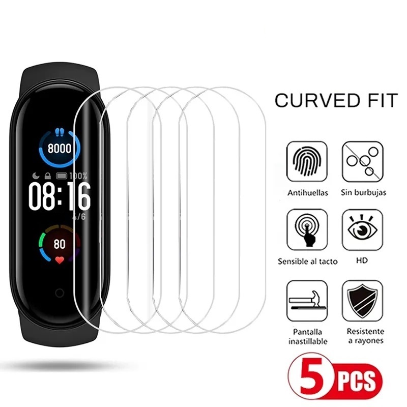 5Pcs Hydrogel Film for Xiaomi  - đánh giá và giá Garmin Smartwatch Accessories