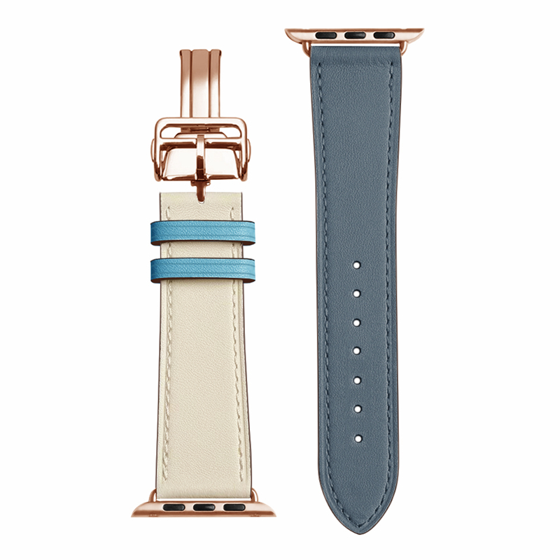 Rose Gold Buckle Strap For App - đánh giá và giá Smartwatch Accessories Shop
