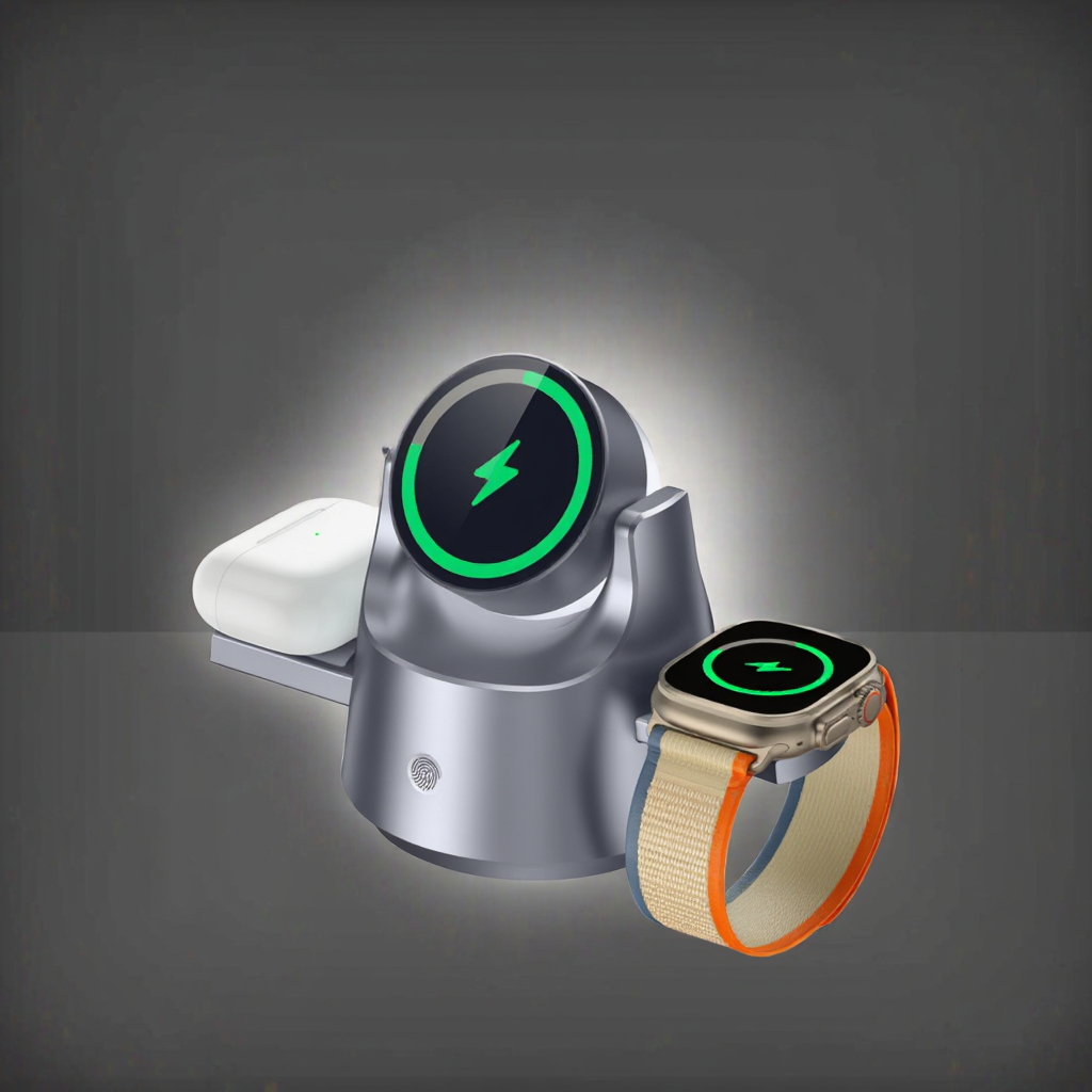 4 in 1 15W Wireless Charger Ch - đánh giá và giá Wireless Charger Watch