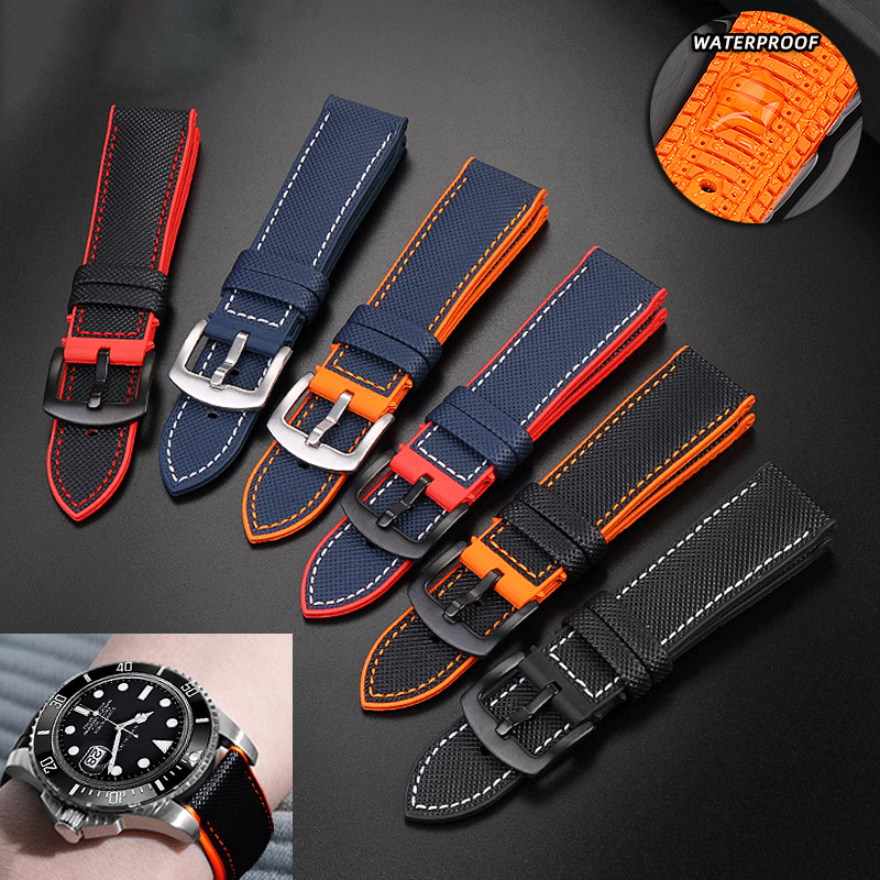 For Omega Tissot MIDO IWC Watc - đánh giá và giá Nylon Nato Strap