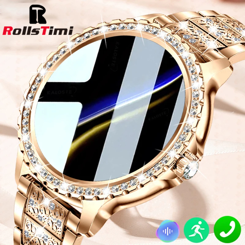 Fashion Luxury Gold Women Smar - đánh giá và giá Smartwatch Faces