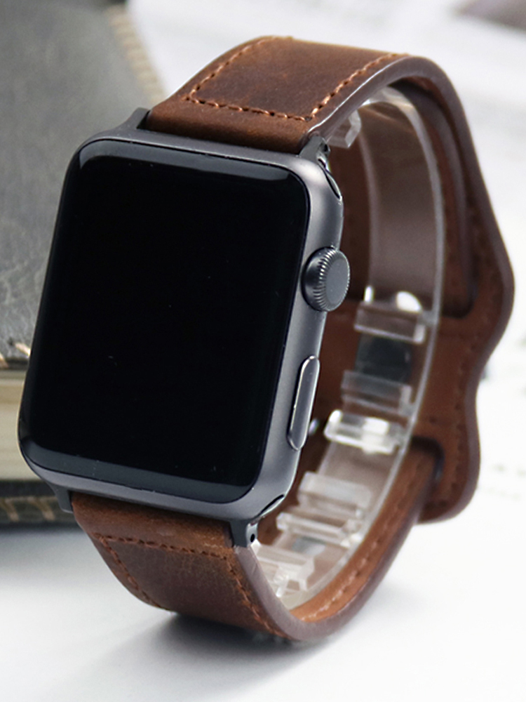 Genuine Leather Correa Strap f - đánh giá và giá Smartwatch Accessories Shop